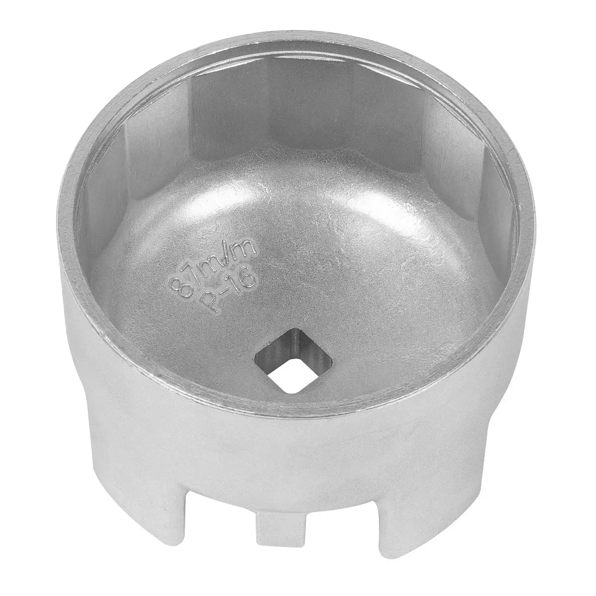 Sealey Oil Filter Cap Wrench Ø87mm x 16 Flutes - Volvo