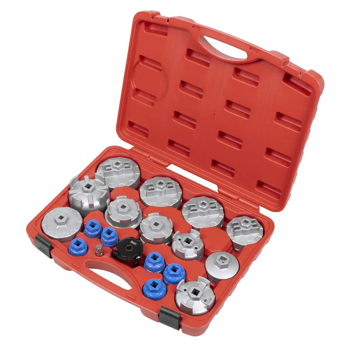 Sealey Oil Filter Cap Wrench Set 19pc - Image 3