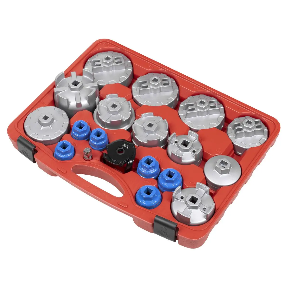 Sealey Oil Filter Cap Wrench Set 19pc - Image 6