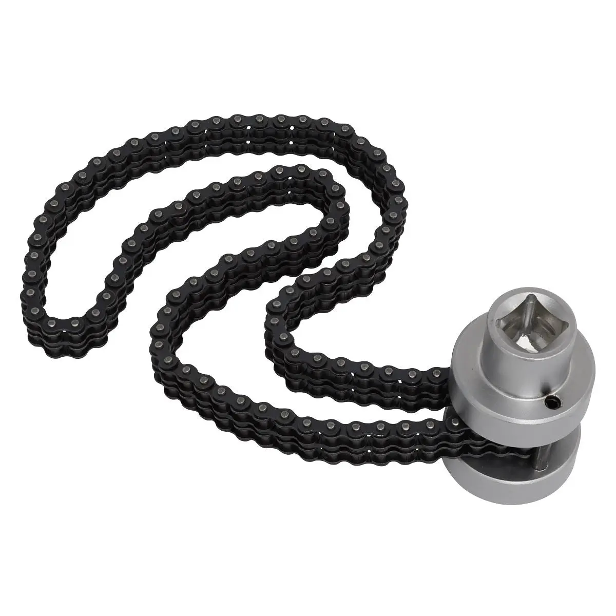 Sealey Oil Filter Chain Wrench Ø60-115mm 1/2"Sq Drive - Image 3