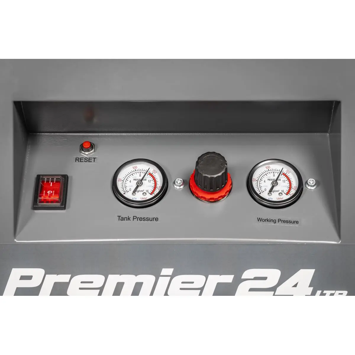 Sealey Oil Free Low Noise Air Compressor 24L Direct Drive 3hp - Image 2