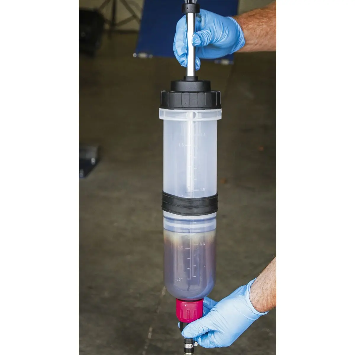 Sealey Oil Inspection Syringe 1.5L - Image 3