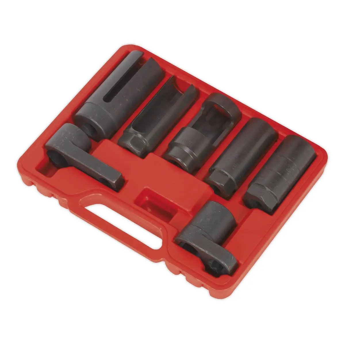 Sealey Oxygen Sensor Socket Set 7pc 3/8" & 1/2"Sq Drive - Image 3