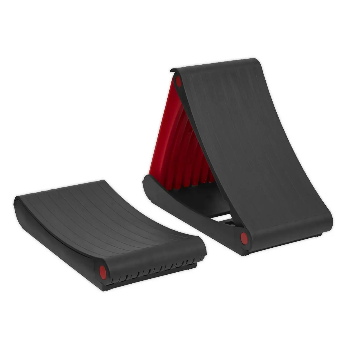 Sealey Pair of Folding Wheel Chocks - Image 5