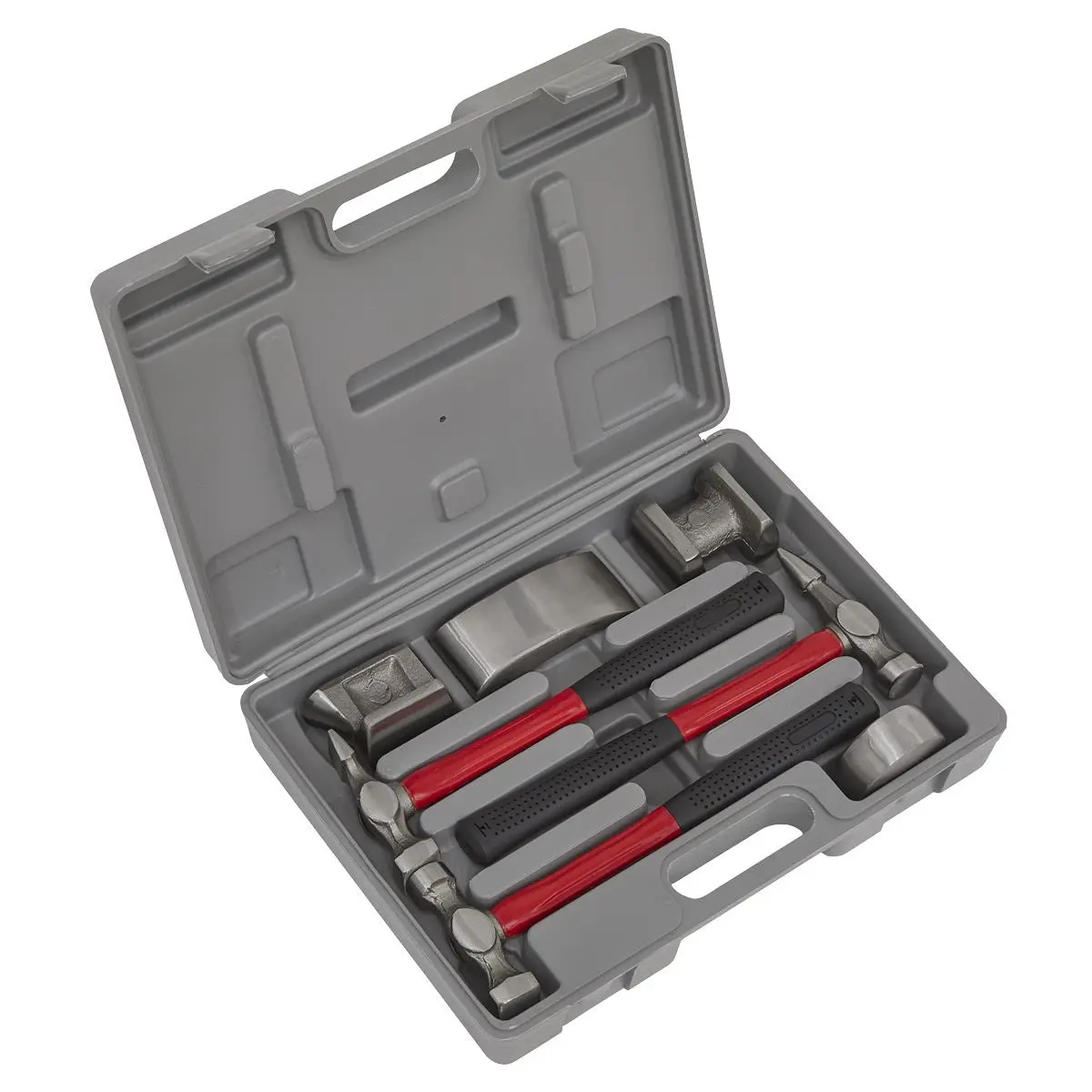 Sealey Panel Beating Set 7pc Drop-Forged Fibreglass Shafts - Image 2