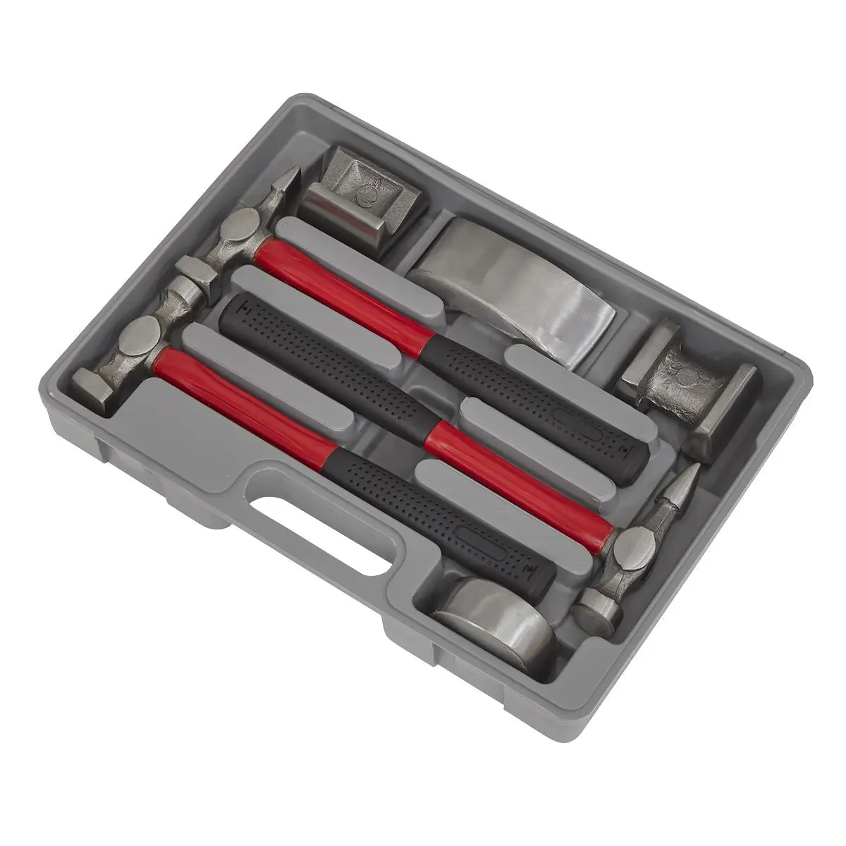 Sealey Panel Beating Set 7pc Drop-Forged Fibreglass Shafts - Image 6