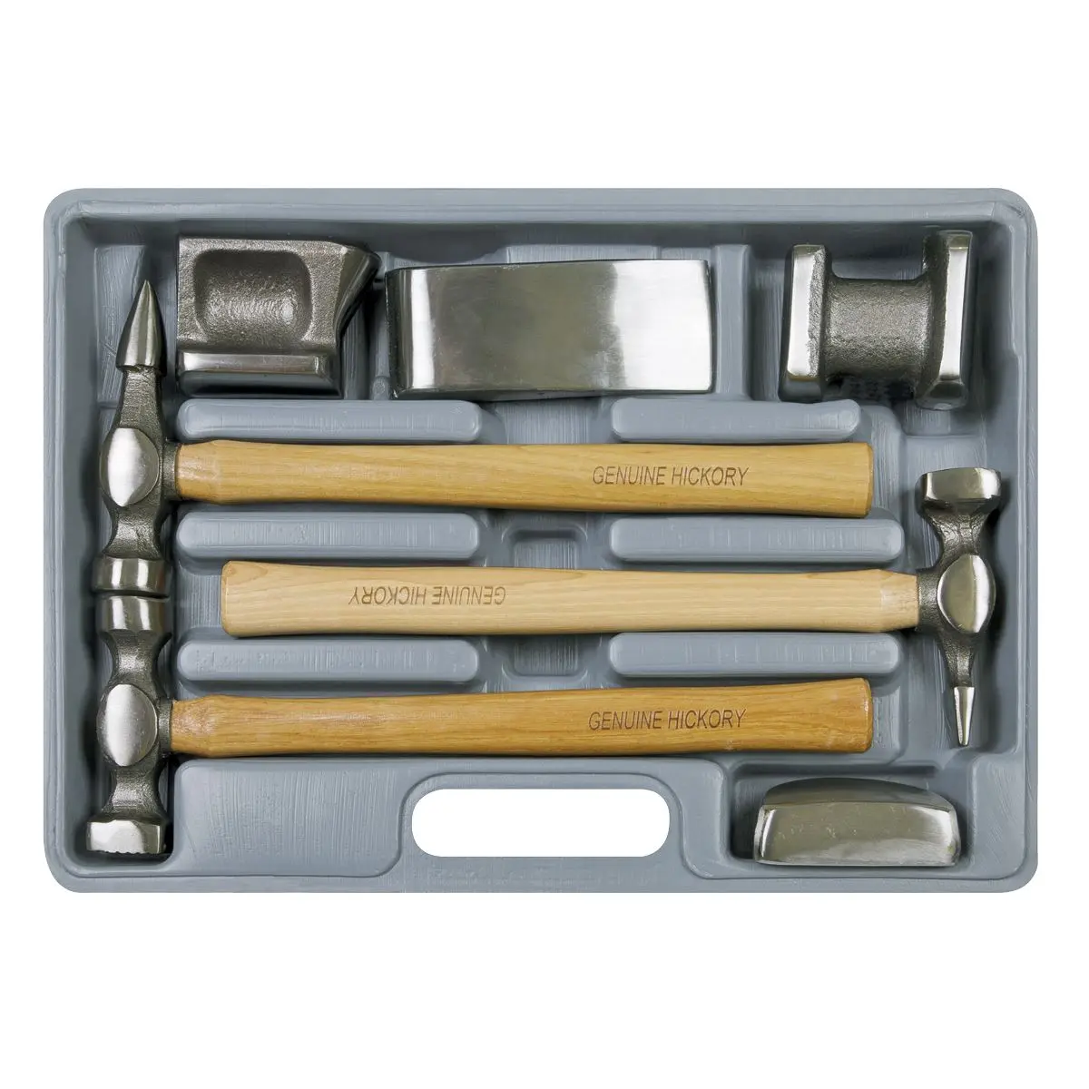Sealey Panel Beating Set 7pc Drop-Forged Hickory Shafts - Image 2