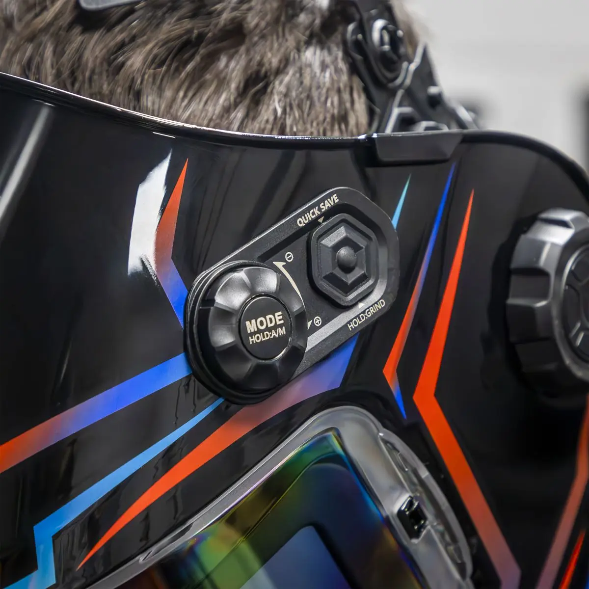 Sealey Panoramic Welding Helmet Auto Darkening - Shade 9-13 - Image 5