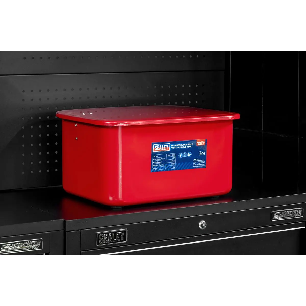 Sealey Parts Cleaning Tank Bench/Portable - Image 9