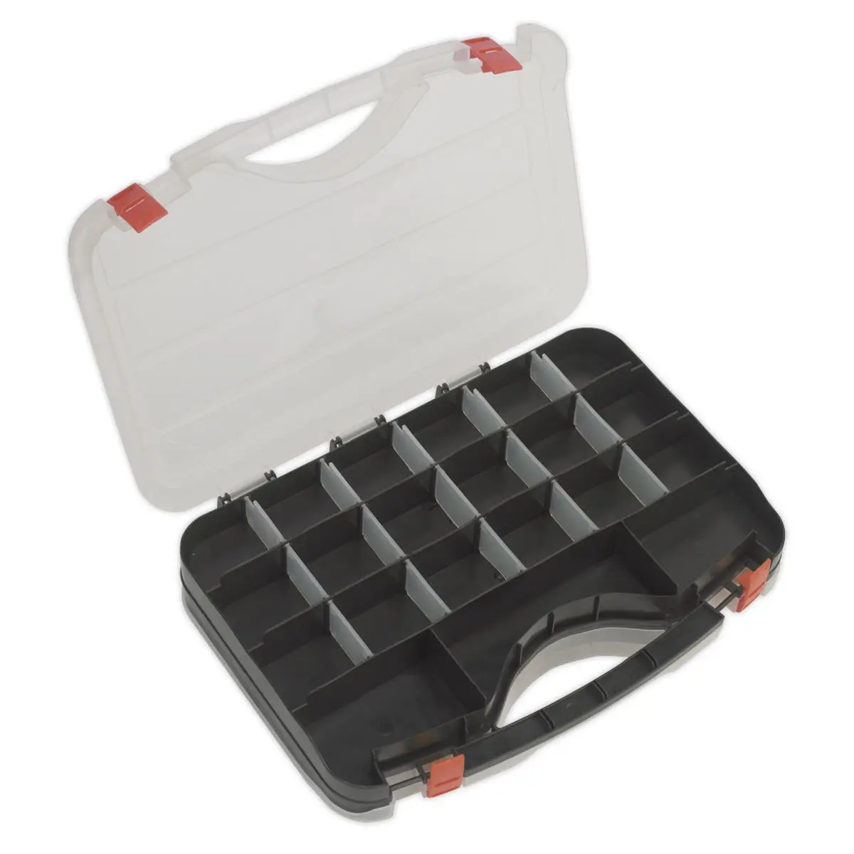 Sealey Parts Storage Case 42 Compartment Double-Sided - Image 2