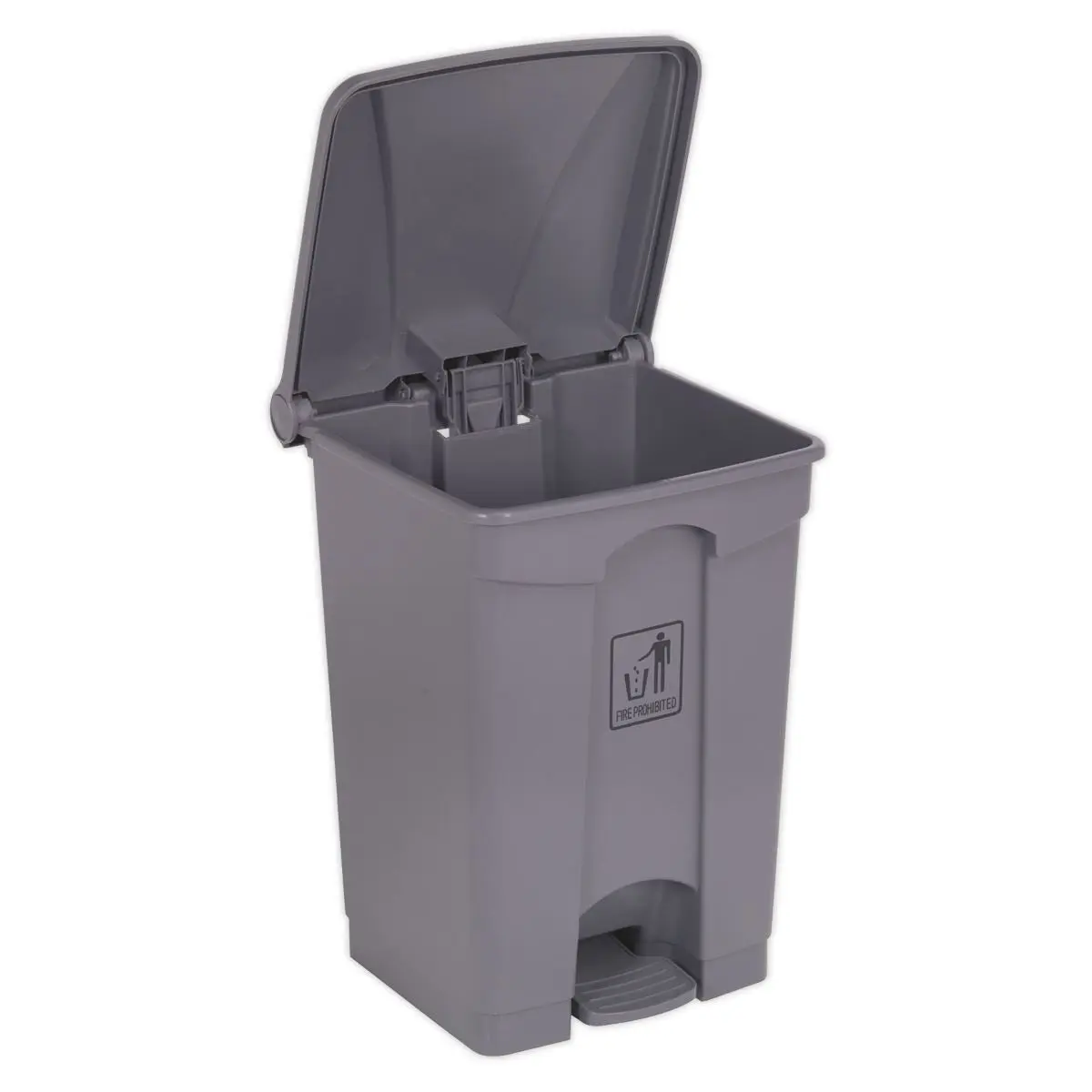 Sealey Pedal Bin 45L Plastic - Image 2