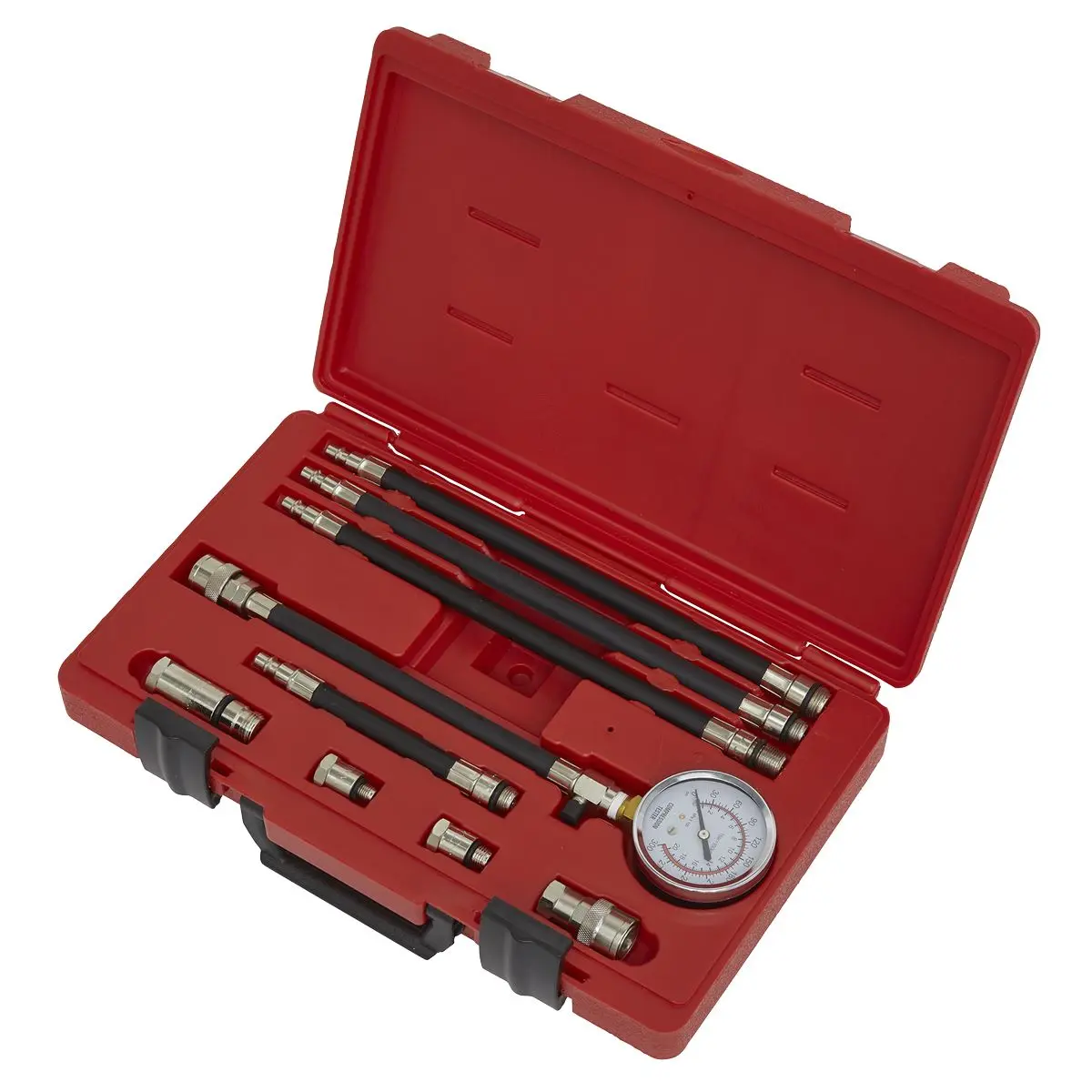 Sealey Petrol Compression Test Kit 10pc - Image 2