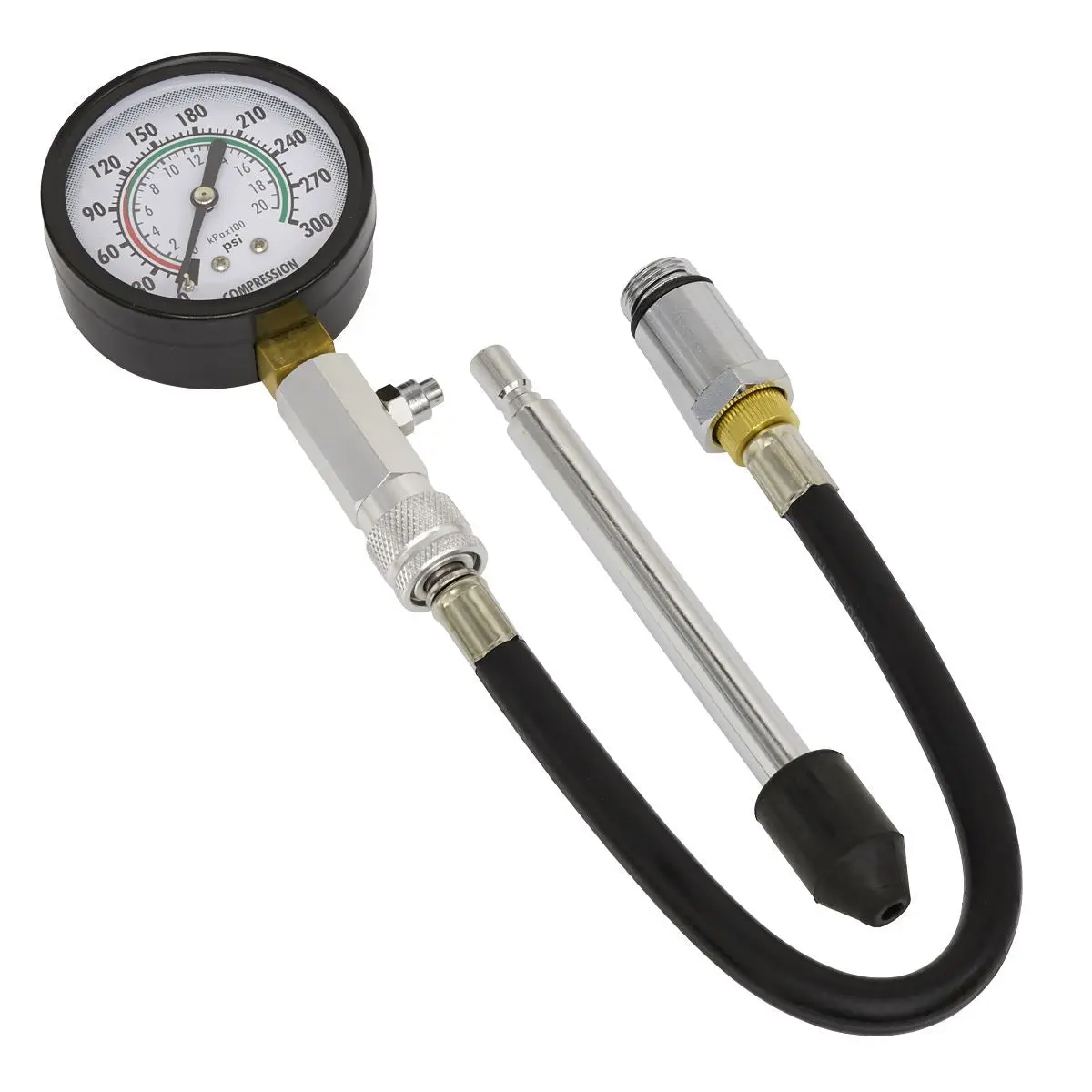 Sealey Petrol Engine Compression Test Kit 3pc - Image 4