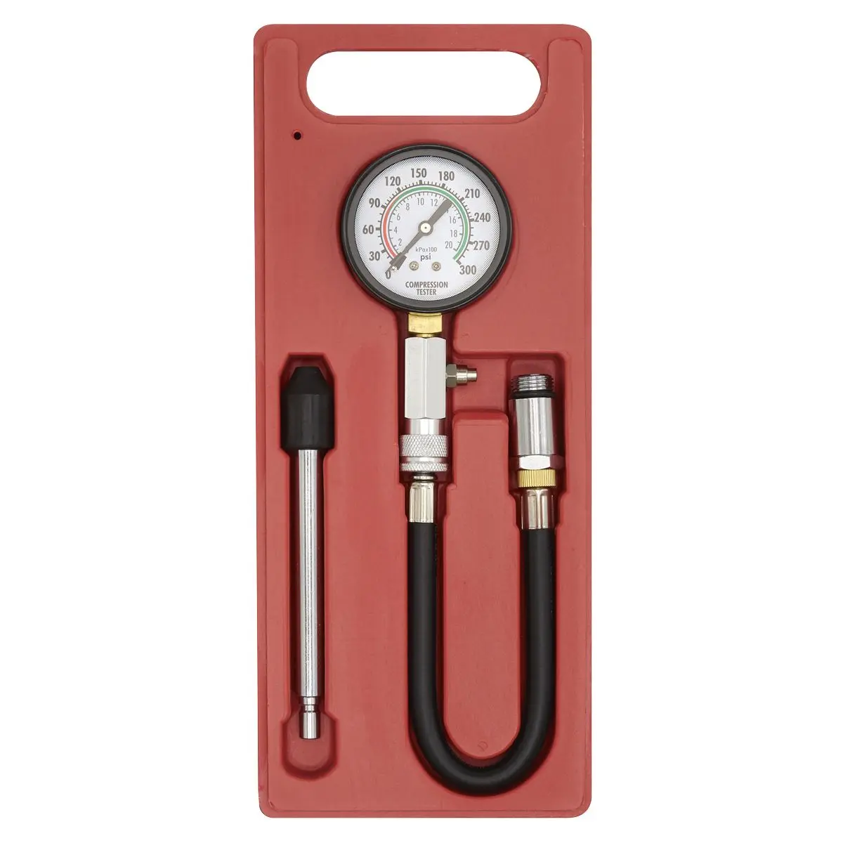 Sealey Petrol Engine Compression Test Kit 3pc - Image 6