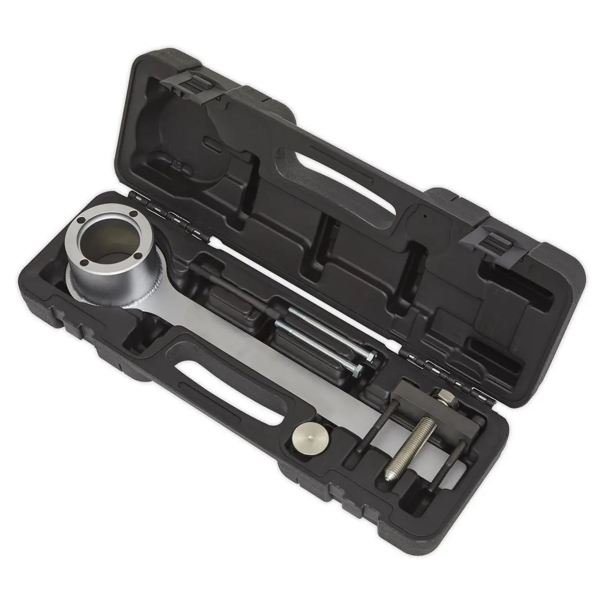 Sealey Petrol Engine Crankshaft Pulley Removal/Installation Kit - for Jaguar, Land Rover V8 - Chain Drive - Image 2