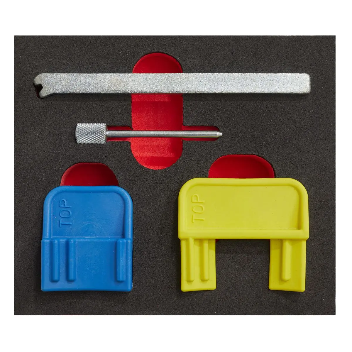 Sealey Petrol Engine Timing Tool Kit - for GM, EcoTec/EcoFLEX 1.4-2.2 - Belt Drive - Image 3