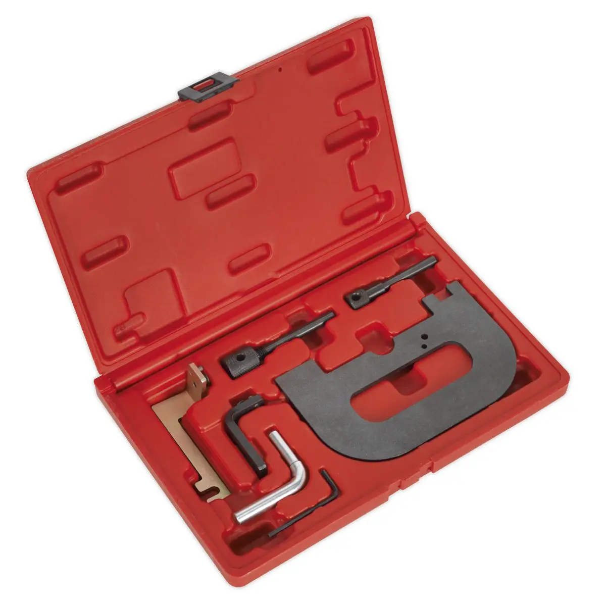Sealey Petrol Engine Timing Tool Kit - for Renault 1.4/1.6/1.8/2.0 K4J/K4M/F4P/F4R(t) - Belt Drive - Image 3