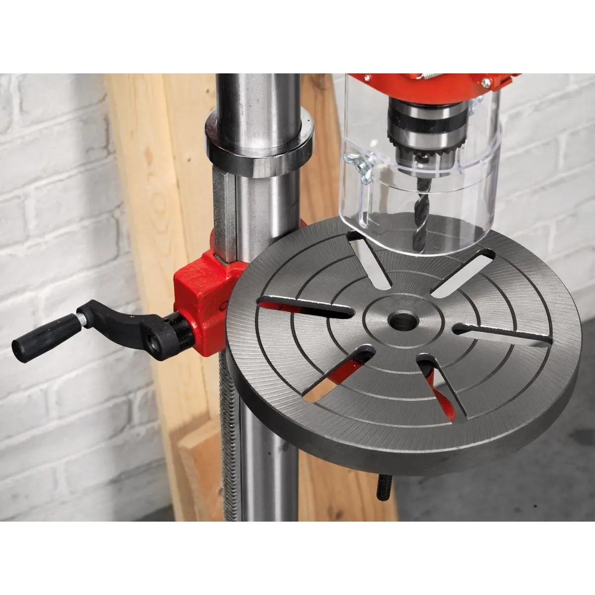 Sealey Pillar Drill Floor 12-Speed 370W/230V - Image 12