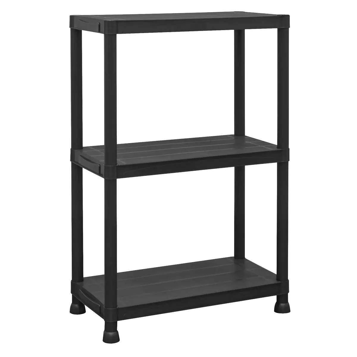 Sealey Plastic Racking Unit with 3 Shelves 25kg Capacity Per Level - Image 2