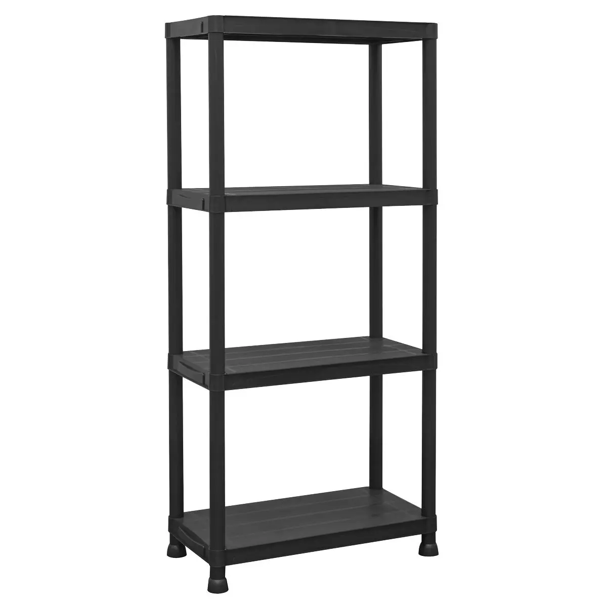 Sealey Plastic Racking Unit with 4 Shelves 25kg Capacity Per Level - Image 3