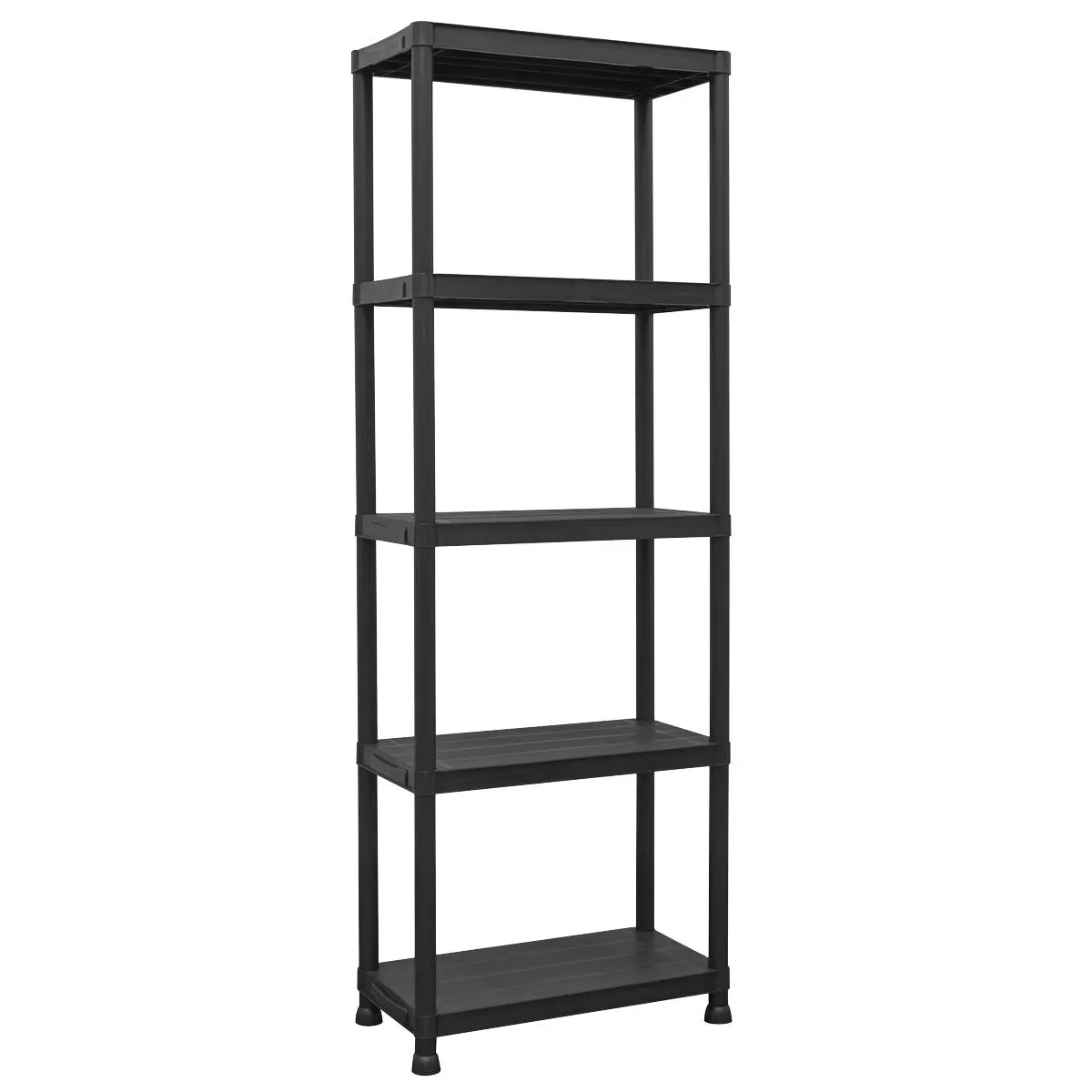 Sealey Plastic Racking Unit with 5 Shelves 25kg Capacity Per Level - Image 2