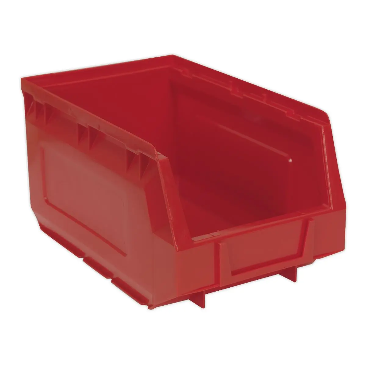 Sealey Plastic Storage Bin 150 x 240 x 130mm - Red Pack of 24 - Image 2