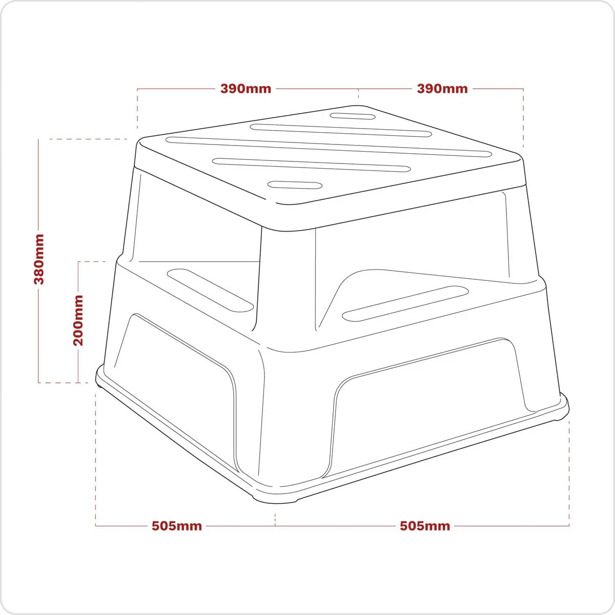Sealey Platform Safety Step Heavy-Duty - Image 2