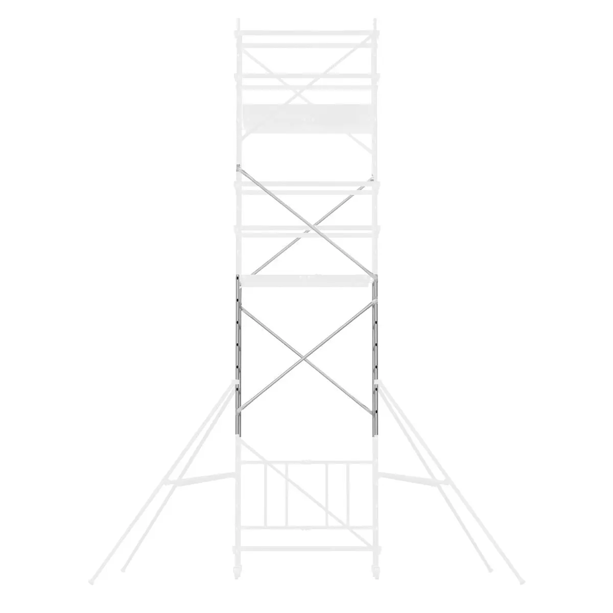 Sealey Platform Scaffold Tower Extension Pack 4 EN 1004-1 - Image 7