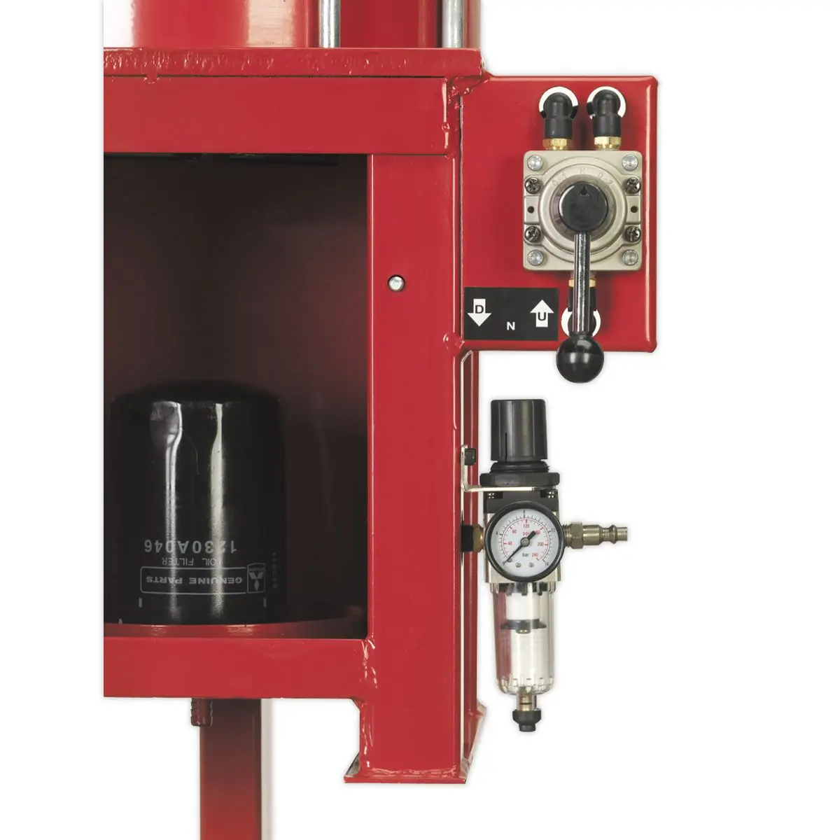 Sealey Pneumatic Oil Filter Crusher - Image 6