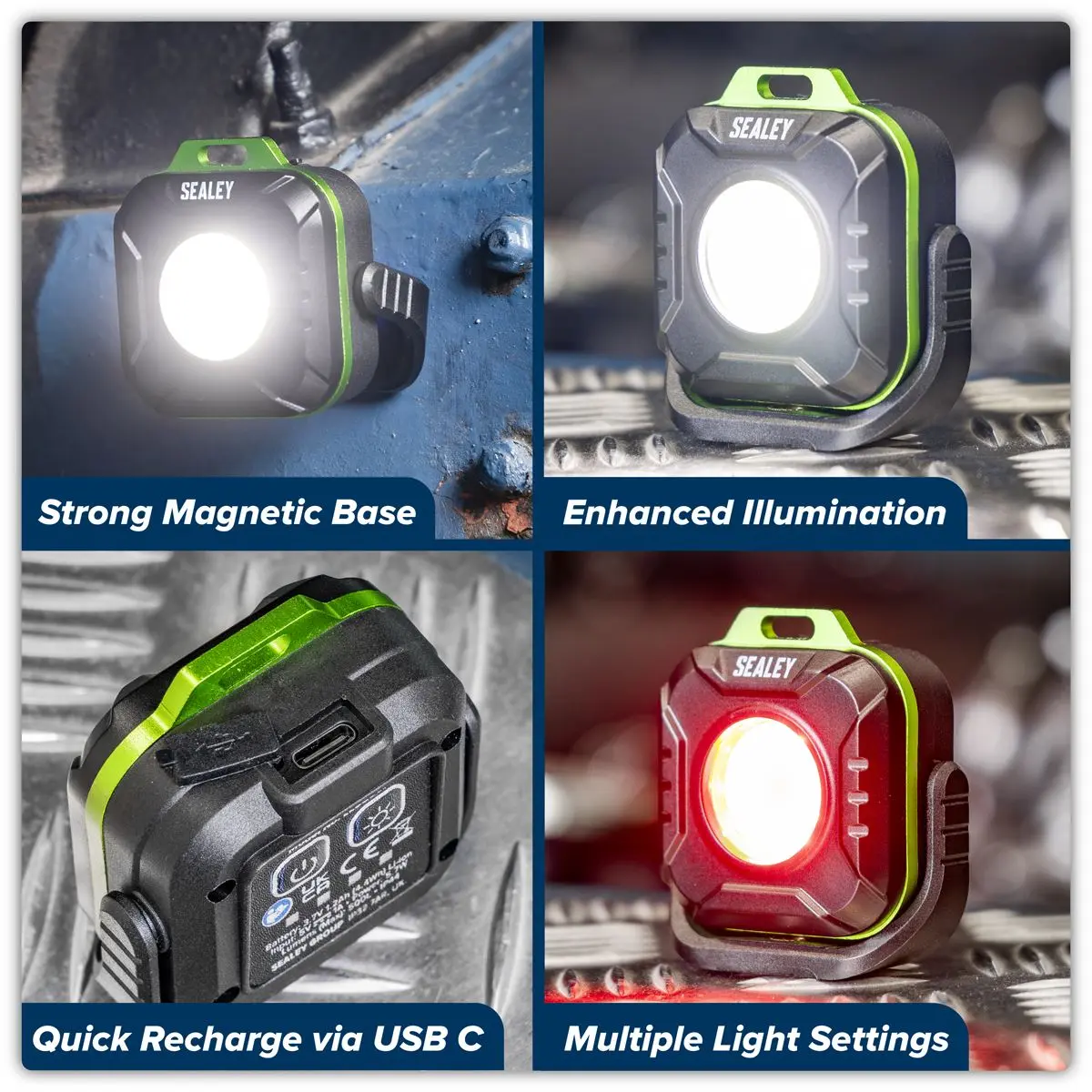 Sealey Pocket Floodlight 5W COB LED - Image 17