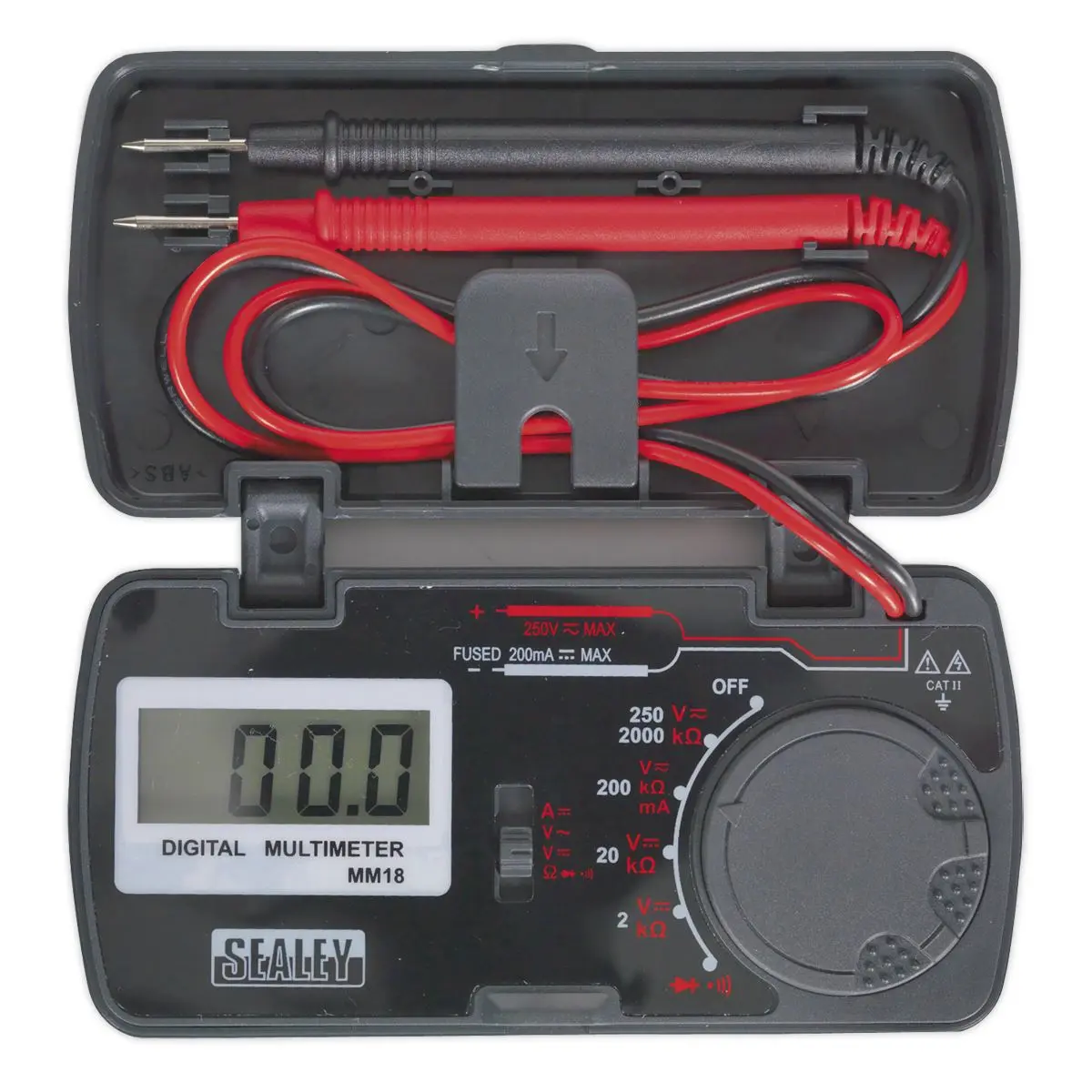 Sealey Pocket Multimeter AC DC Voltage Resistance Electrican Compact - Image 4