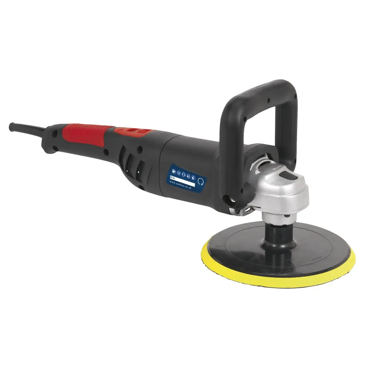 Sealey Polisher Digital Ø180mm 1100W/230V Lightweight - Image 10