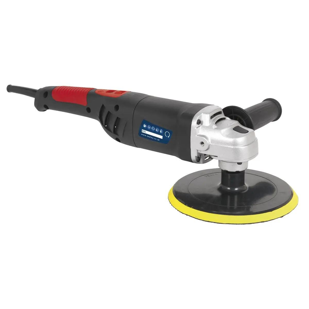 Sealey Polisher Digital Ø180mm 1100W/230V Lightweight - Image 8