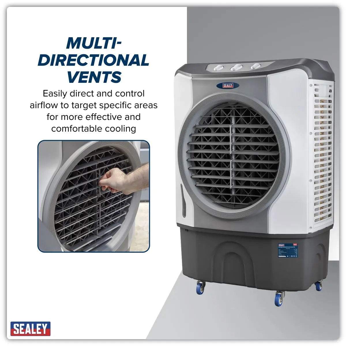 Sealey Portable Evaporative Air Cooler 45L - Image 5