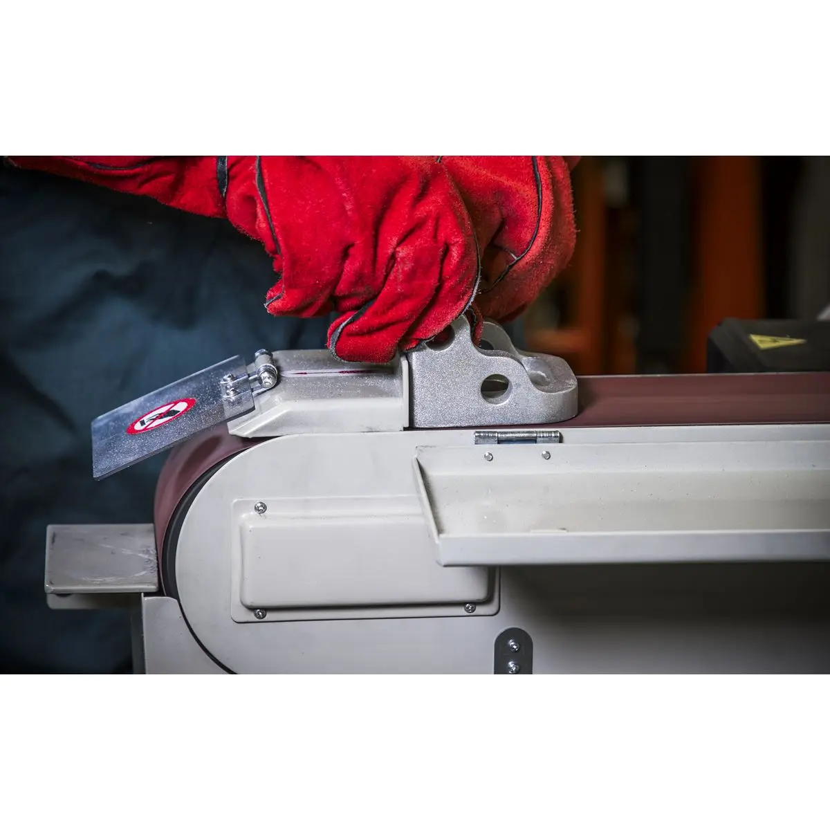Sealey Power Belt Sander/Linisher 100 x 1220mm 1500W/230V - Image 7