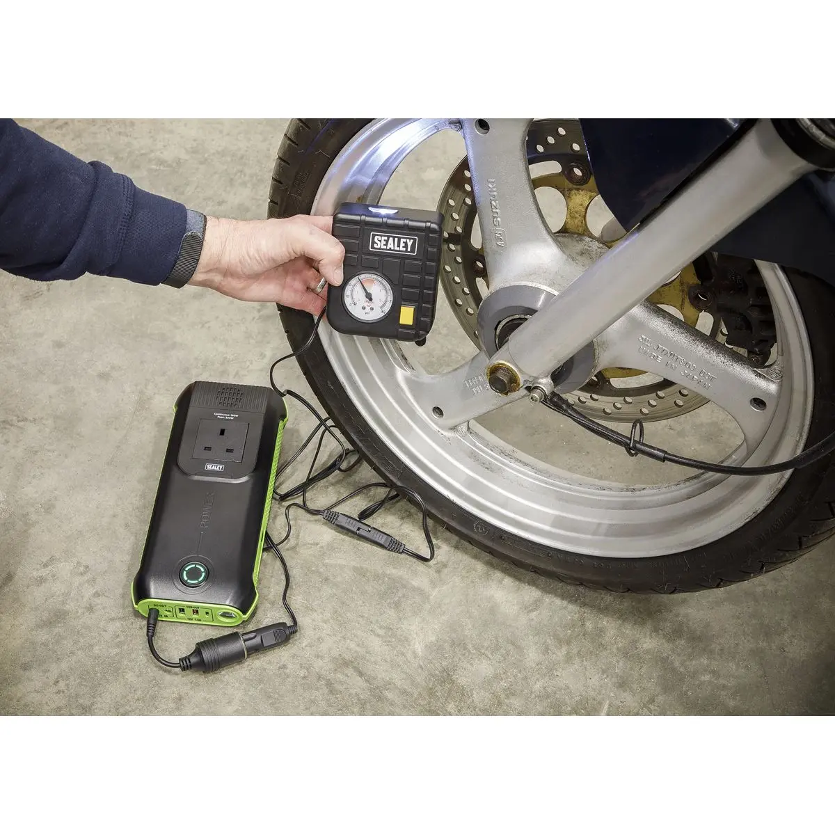 Sealey Power Pack 160W AC 115Wh Capacity - Lithium - Image 7