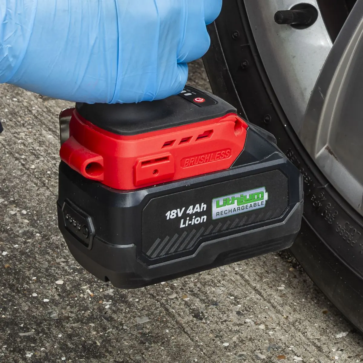 Sealey Power Tool Battery 18V 4Ah Lithium-ion for CP650LI & CP650LIHV - Image 4