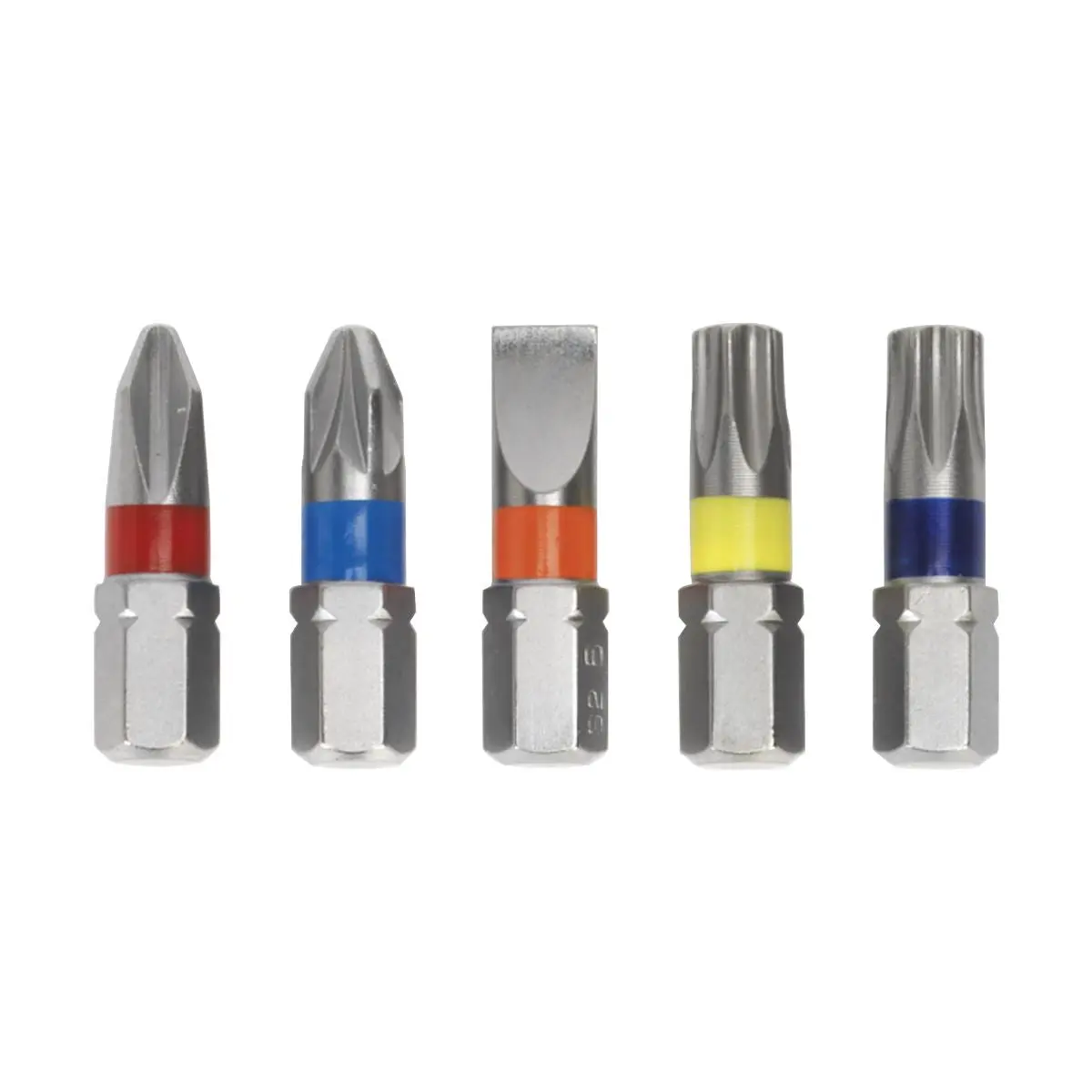 Sealey Power Tool Screwdriver Bit Set 15 Piece Colour Coded S2 Steel - Image 4
