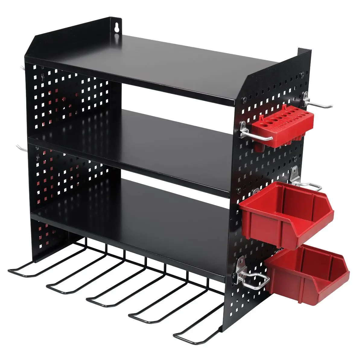 Sealey Power Tool Storage Rack with Shelves - Image 2