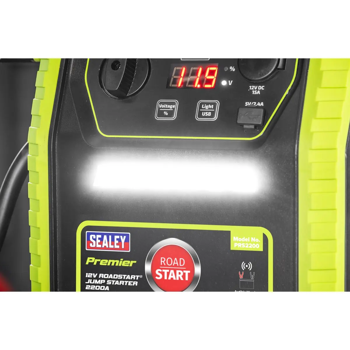 Sealey Premier 12V RoadStart® Jump Starter 2200 Peak Amps - Image 10
