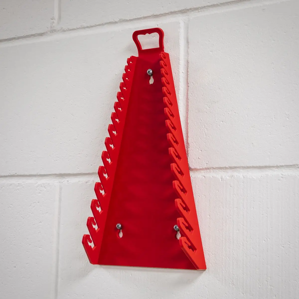 Sealey Premier 15 Capacity Reverse Spanner Rack Non Marking Wall Mounted Storage - Image 5