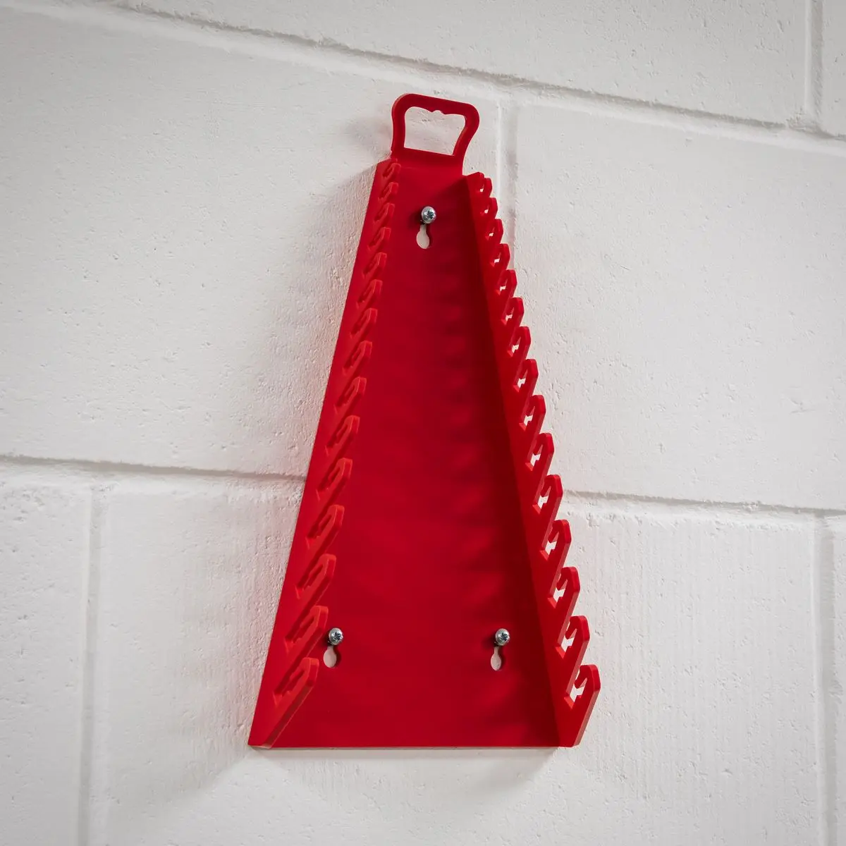 Sealey Premier 15 Capacity Reverse Spanner Rack Non Marking Wall Mounted Storage - Image 6
