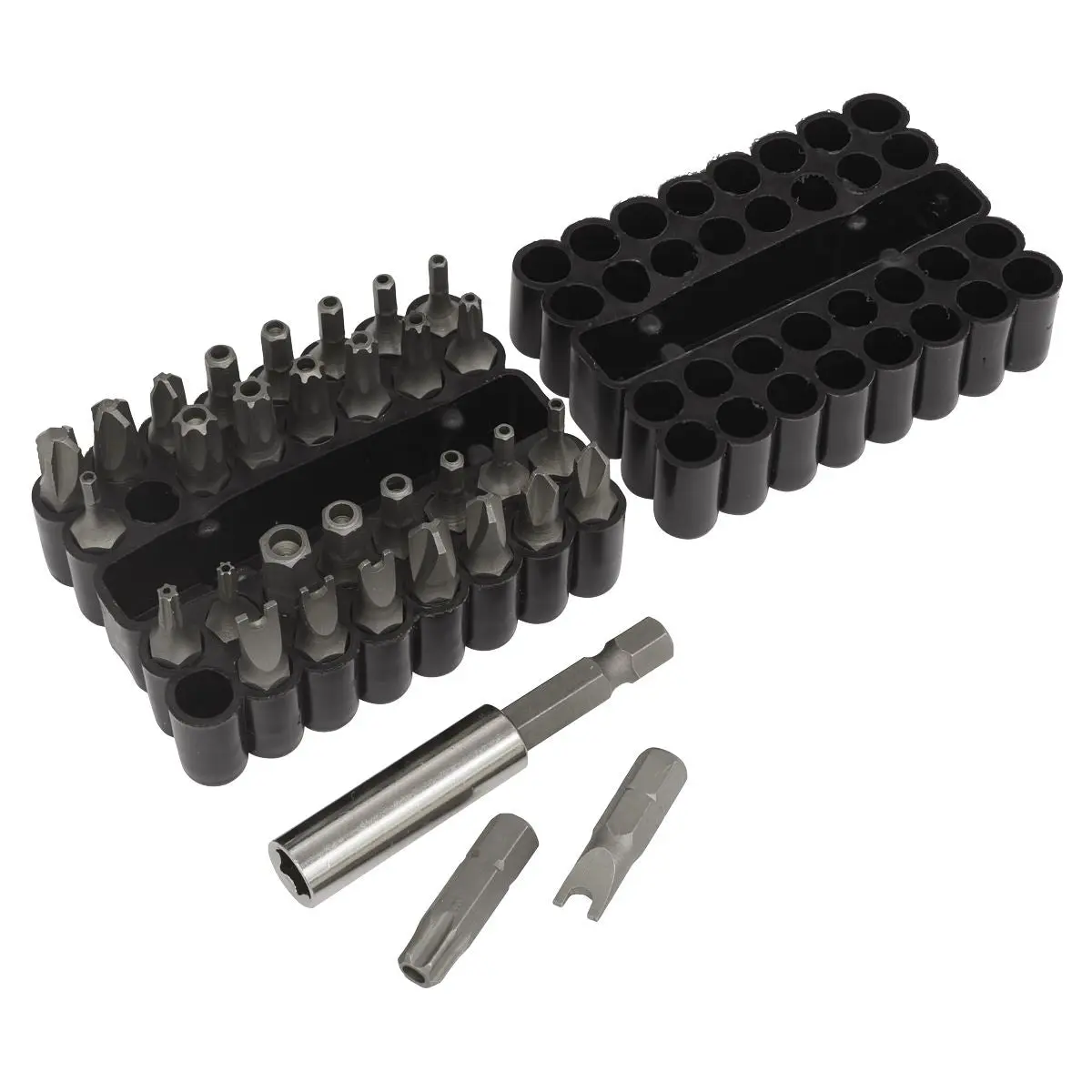 Sealey Premier 33 Piece Security Bit & Magnetic Adaptor Set