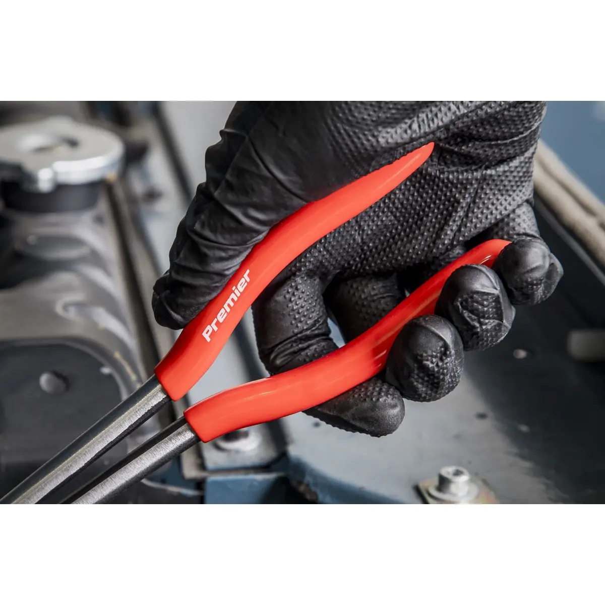 Sealey Premier 335mm Double Joint Long Reach Needle Nose Pliers Engine Bay - Image 6