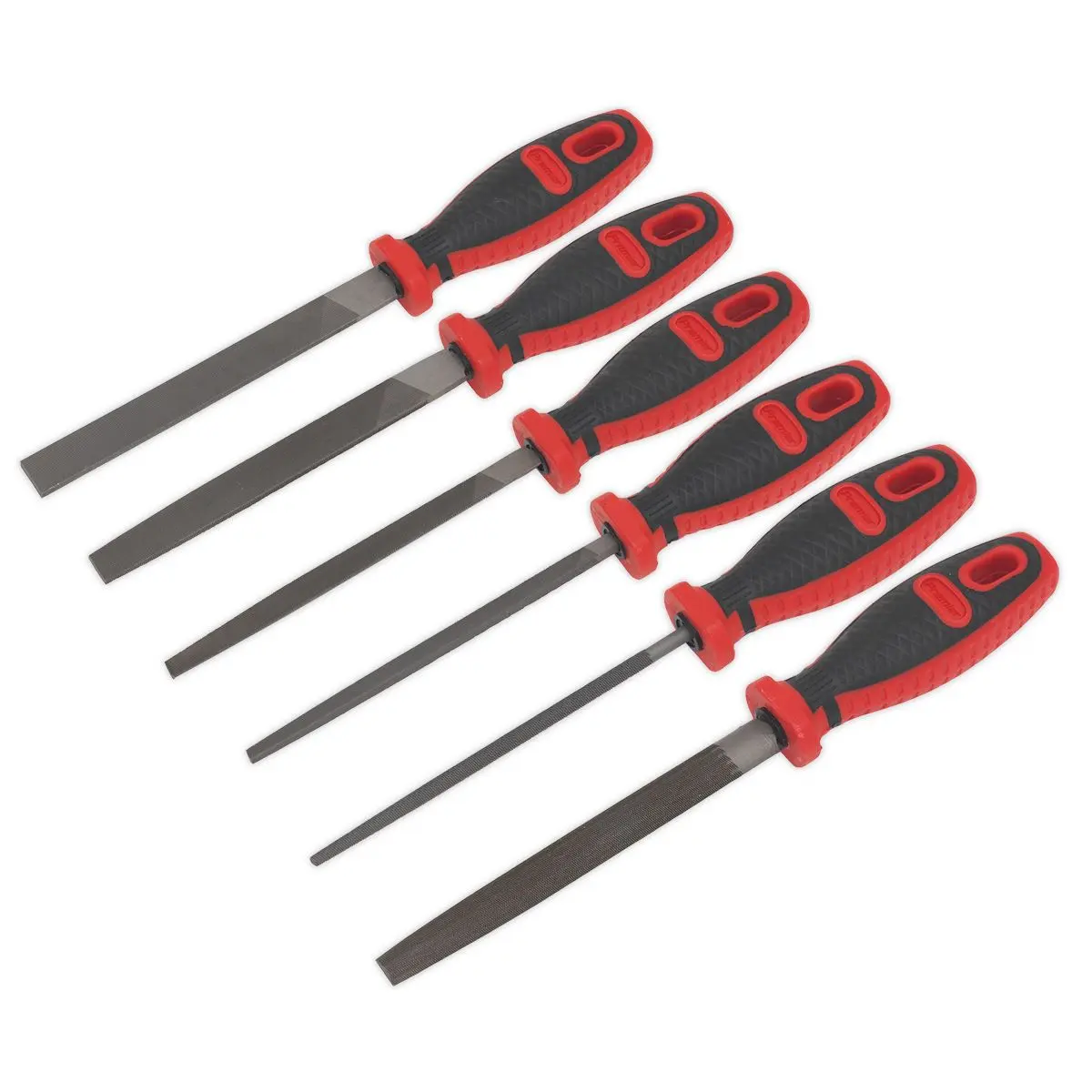 Sealey Premier 6 Piece 150mm Engineers File Set - Image 2