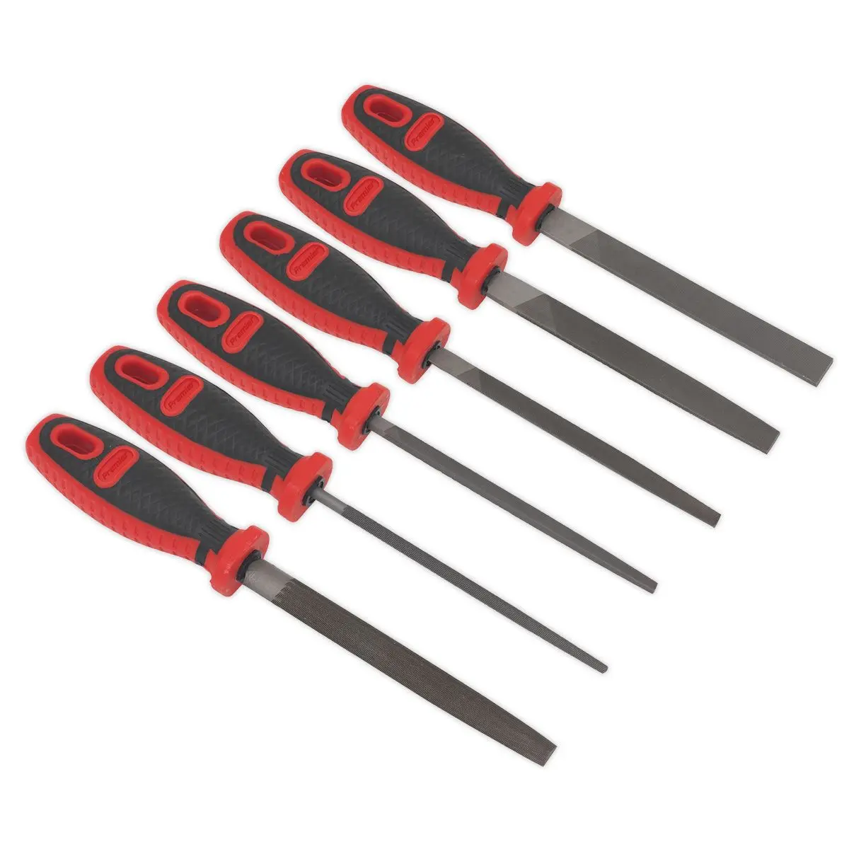 Sealey Premier 6 Piece 150mm Engineers File Set - Image 3