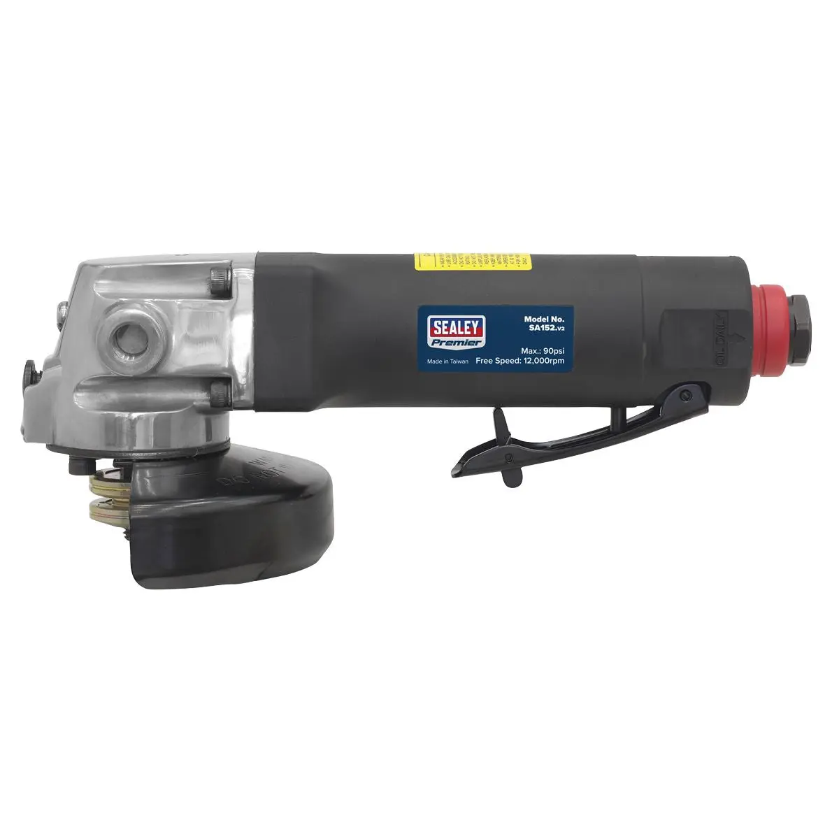 Sealey Premier Air Angle Grinder Ø100mm Composite Housing - Image 3