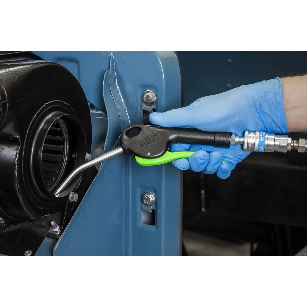 Sealey Premier Air Blow Gun Ø8mm 100mm with 1/4"BSP Air Inlet - Image 6