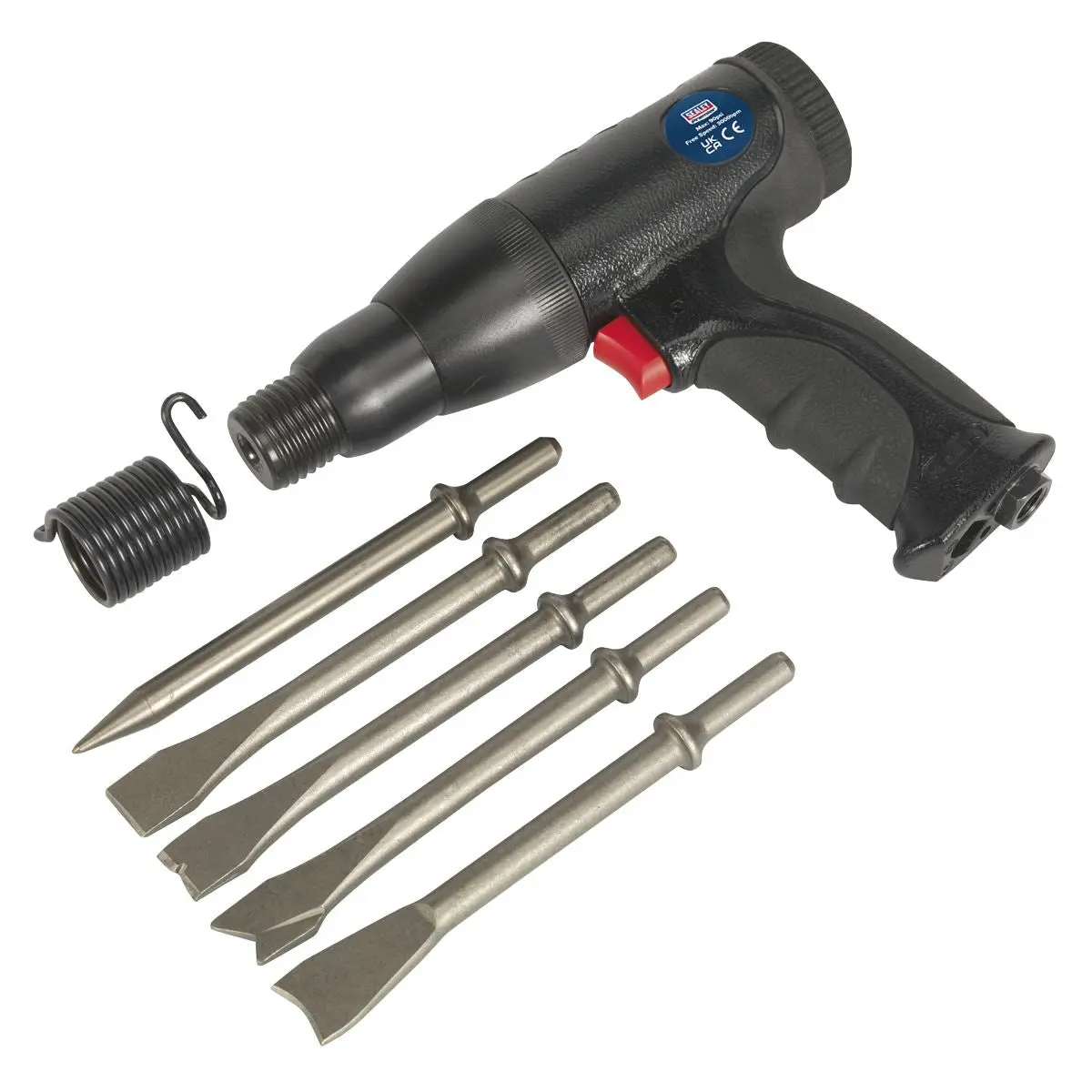 Sealey Premier Air Hammer Kit Composite Premier - Long Stroke - Image 3