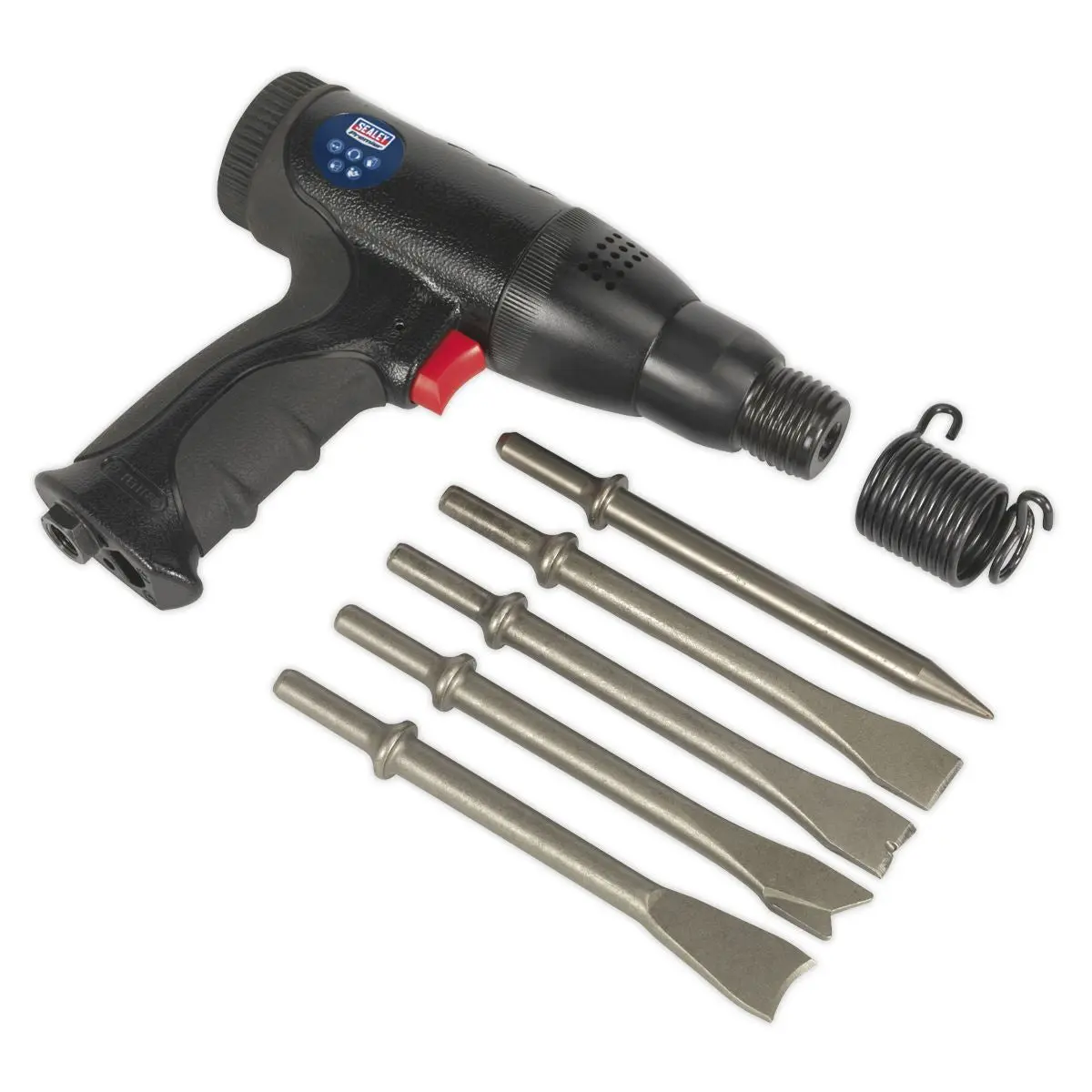 Sealey Premier Air Hammer Kit Composite Premier - Long Stroke - Image 4